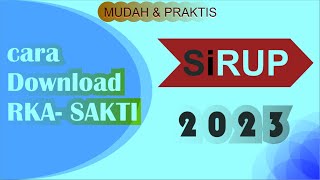 CARA MUDAH INPUT DATA APLIKASI SIRUP 2023 [upl. by Hendry232]