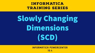 SCD  Slowly Changing Dimension Informatica interview questions scenario based Informatica tutorial [upl. by Eiryt390]