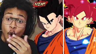 NEW LF God Goku amp Ultimate Gohan Reveals and Stuff Reaction on Dragon Ball Legends 6th Anniversary [upl. by Itnavart532]