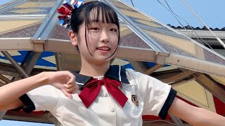 縦 チアダンスRAINBOW鳥取 ホワイトノイズ  Official髭男dism 240814 智頭街道にぎわいイベント  きなんせ広場 4K60p [upl. by Aivilys876]