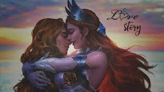 odette and lancelot Love story  indila love story  indila lovestory music mlbb Glxssylyrx [upl. by Ames]