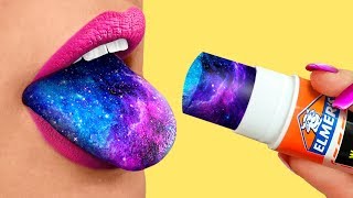 7 DIY Galaxy School Supplies  School Pranks And Life Hacks [upl. by Geralda]