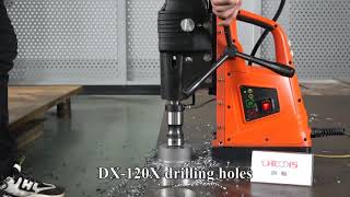 DX 120X magnetic drill machine [upl. by Durarte841]