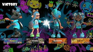 Splatoon 3 Online Gameplay 136 Vacation Splatfest 34 18 Matches [upl. by Orvie915]