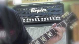 Guitar Amplifiers Bogner 100B  Gibson Les Paul R9  Pre Rola Celestion Greenbacks [upl. by Ahsaten514]