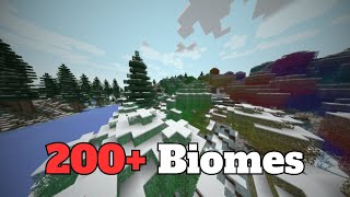 this mod adds more then 200 biomes to your world Biomes O Plenty [upl. by Arimaj]