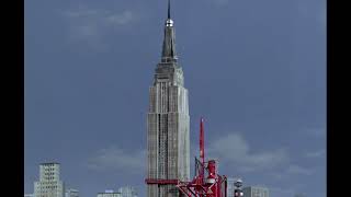 Thunderbirds Move and Fall of the Empire State Building Remastered [upl. by Hollenbeck554]