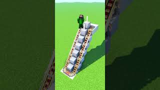 Minecraft Functional Escalator shorts minecraftshorts [upl. by Ennaitsirk446]