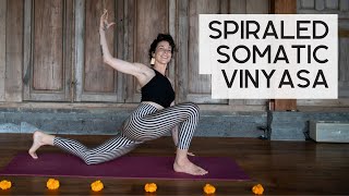 15 minute Spiraled Somatic Vinyasa Yoga Flow  COLE CHANCE YOGA [upl. by Eloci]