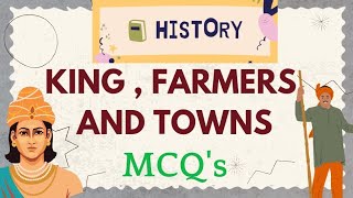 Kings Farmers And Towns MCQs  👉 All important mcqs of the chapter  history historyfacts mcq [upl. by Notneuq]