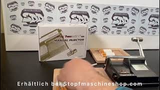 Powermatic 1 Test und Vergleich OCB Micomatic und TopOMatic Zigarettenstopfmaschine Stopfmaschine [upl. by Ati342]