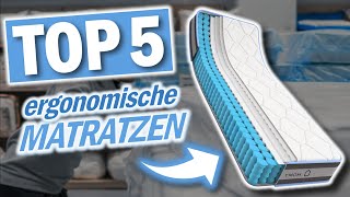 Top 5 ERGONOMISCHEN MATRATZEN  Top 5 ergonomische Matratzen 2024 [upl. by Odilia720]