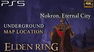 ELDEN RING  Siofra River Underground Map Location amp How to get to Nokron Eternal City [upl. by Seadon824]