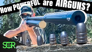 The Worlds MOST Powerful Airguns VS METAL Can They Shoot Through [upl. by Ahsiugal]