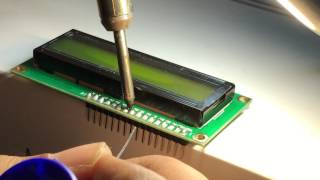 Soldering header pins to PCB or Arduino Tutorial for beginners [upl. by Atirak]