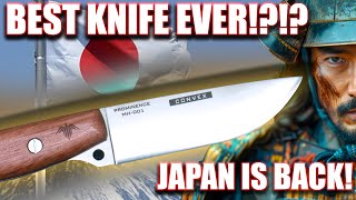 When Japan Makes a Bushcraft Knife Worlds Best Knife 2024 [upl. by Meil40]