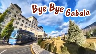 Bye bye Gabala Garden Hotel Gabala Azerbaijan [upl. by Attennaej436]