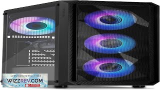 YEYIAN Tanto Gaming Desktop PC Intel Core I7 12700F GeForce RTX 4060 Review [upl. by Alisander]