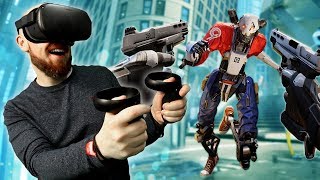 Robo Recall Unplugged On Oculus Quest Is A Blast [upl. by Jurkoic771]