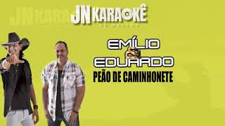 CAMINHONETE TURBINADA  EMILIO amp EDUARDO JN KARAOKE [upl. by Hutchings]