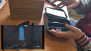 CRScan Ferret 3D Scanner by Creality  Product Review [upl. by Tessy]