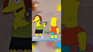 Barts Bold Style 😲🤣😂 simpsons highlights americandad [upl. by Amabelle720]