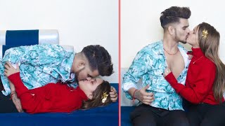 Physical Prank On My So Much Cute Girlfriend ❤🙈  Real Kissing Prank  Gone Romantic  Couple Rajput [upl. by Aseeral]