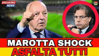 Scandalo arbitropoli Inter Marotta asfalta tutti Cosa è successo [upl. by Anthiathia]