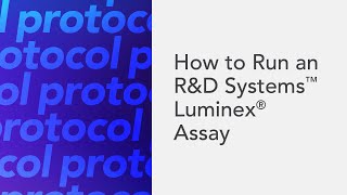 How to Run an RampD Systems Luminex® Assay Protocol Tips amp Tricks [upl. by Esinad]