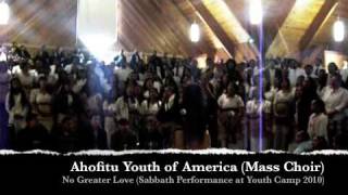 Ahofitu Youth of America Mass Choir SABBATH MORNING [upl. by Irby]