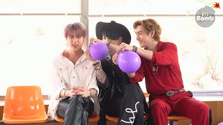 BANGTAN BOMB Fun With Balloons  BTS 방탄소년단 [upl. by Ethelinda]