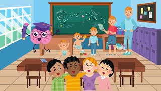 🎶 Les Règles de la Classe  Chanson Educative 🎶  Apprendre les Bonnes Manières à lÉcole🎒 [upl. by Huang214]