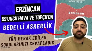 Erzincanda Bedelli Askerlik 2024 59uncu Hava ve Topçu Eğitim Tugay Komutanlığı [upl. by Sivet]