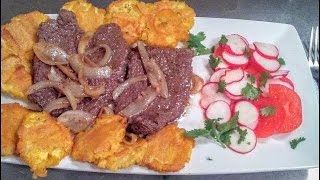 Bistec encebollado [upl. by Inanaup]