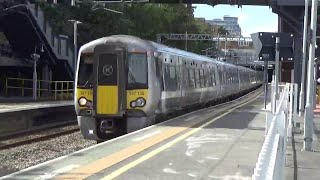 British Railways 2022Hatfield and Ealing Broadway Classes 66 345 387 700 amp 800 [upl. by Aielam]