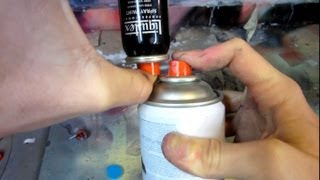 How To Transfer Spray Paint Into a Pocket Can [upl. by Hsepid]