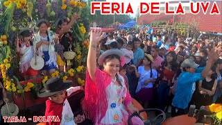 FERIA DE LA UVA en la comunidad de CALAMUCHITA  TARIJA 2023 VENDIMIA CHAPACA [upl. by Tenaej]