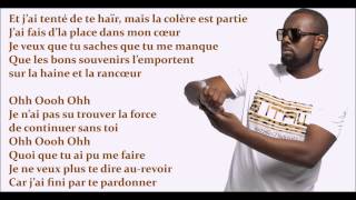 Maitre Gims  Je te pardonne Lyrics Paroles [upl. by Ttennaej]