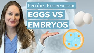 Fertility Preservation Is It Better To Freeze Eggs OR Freeze Embryos  Dr Lora Shahine [upl. by Chamberlin]