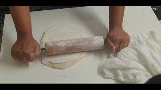 how to make filo pastry በቤት ውስጥ በቀላሉ የባቅላቫ መስራ ቂጣው አዘገጃጅት [upl. by Akemor393]