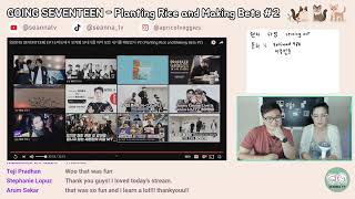 Live Learn Korean with Going Seventeen  Planting Rice and Making Bets 2 [upl. by Perreault153]