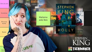 RANKING todos los libros de Stephen King TIER LIST sept 2023 [upl. by Adnimra264]