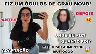 ✨️Meu NOVO ÓCULOS DE GRAU [upl. by Astra]