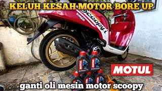 OLINYA PARA MOTOR MATIC MOTUL SCOOTER LE 10w30 4T [upl. by Nodarb]