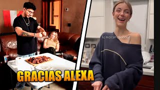 Alexa PREPARA una CARNITA para Zein Chales y los INVITADOS 👀❤ [upl. by Ahsela]