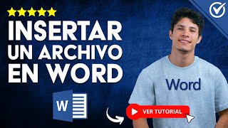 ¿Cómo INSERTAR un ARCHIVO en WORD  📎 Agiliza tu uso de Word 📎 [upl. by Cahn]