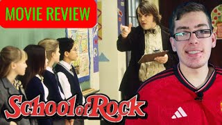 School Of Rock Movie Review [upl. by Ahsekim]