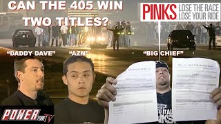 PINKS  405 Big Chief Daddy Dave Farmtruck and AZN Street Outlaws  Win A 2nd Title [upl. by Ainod]