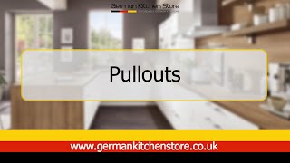 German Kitchen Store  Pullouts Installation Guide [upl. by Ekeiram304]