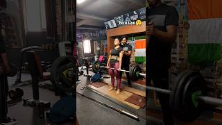 Deadlift Reaction 😲😳 deadlift youtube gym shortsfeed trending [upl. by Meras]